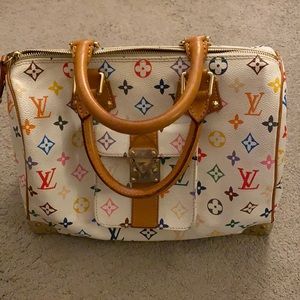 Louis Vuitton Monogram Multicolore Speedy 30 Satchel